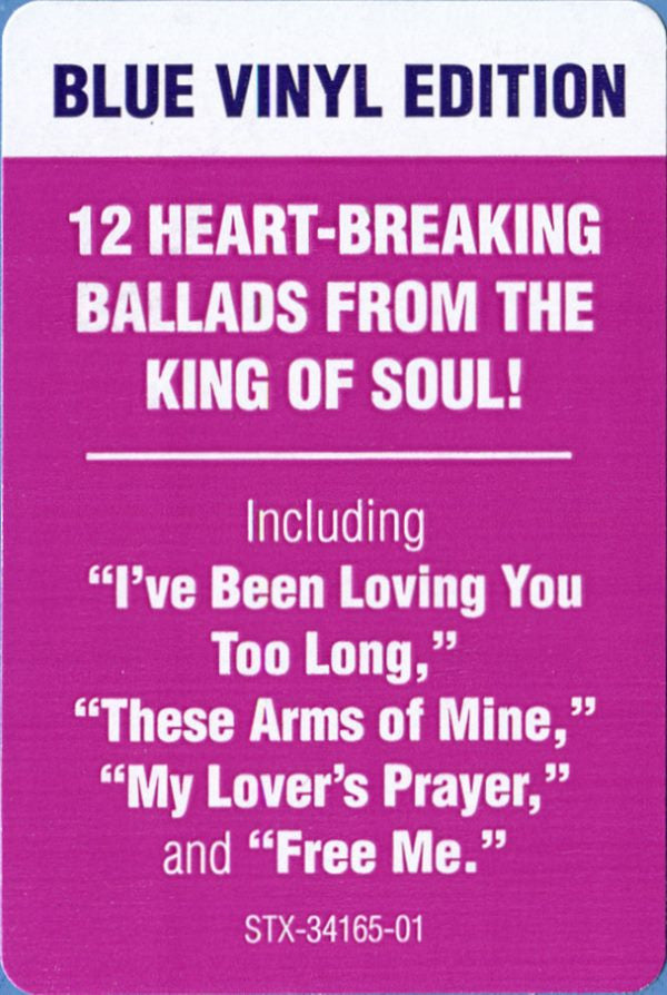 Otis Redding : Lonely & Blue: The Deepest Soul Of Otis Redding (LP, Comp, Blu)