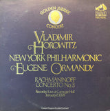 Sergei Rachmaninoff, Vladimir Horowitz, New York Philharmonic, Eugene Ormandy : Golden Jubilee Concert 1978 - Rachmaninoff Concerto No. 3 (LP)