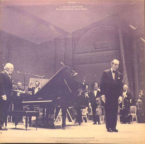 Sergei Vasilyevich Rachmaninoff, Vladimir Horowitz, New York Philharmonic, Eugene Ormandy : Golden Jubilee Concert 1978 - Rachmaninoff Concerto No. 3 (LP)