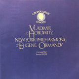 Sergei Rachmaninoff, Vladimir Horowitz, New York Philharmonic, Eugene Ormandy : Golden Jubilee Concert 1978 - Rachmaninoff Concerto No. 3 (LP)