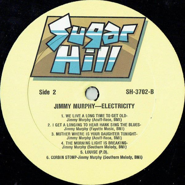 Jimmy Murphy (2) : Electricity (LP, Album)
