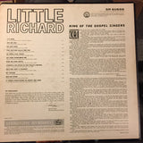 Little Richard Accompanied By Quincy Jones And His Orchestra With The Howard Roberts Chorale : The King Of The Gospel Singers: Little Richard (LP, Album)