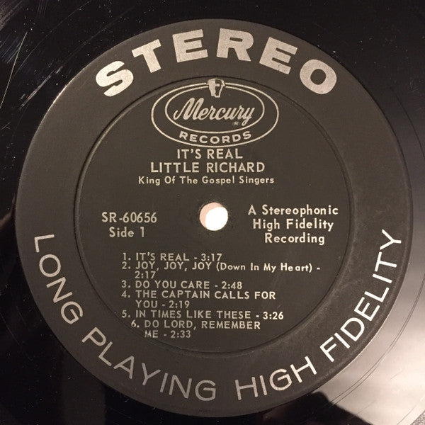 Little Richard Accompanied By Quincy Jones And His Orchestra With The Howard Roberts Chorale : The King Of The Gospel Singers: Little Richard (LP, Album)