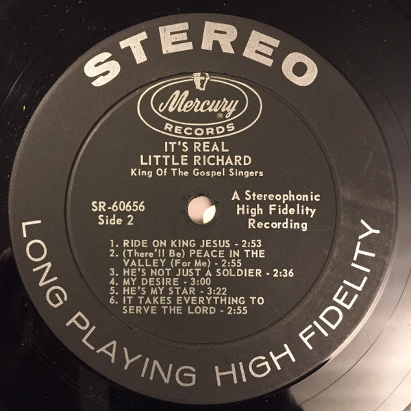 Little Richard Accompanied By Quincy Jones And His Orchestra With The Howard Roberts Chorale : The King Of The Gospel Singers: Little Richard (LP, Album)