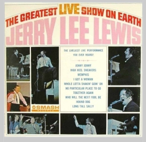 Jerry Lee Lewis : The Greatest Live Show On Earth (LP, Album, Mono, RE)