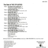 The Stylistics : The Best Of The Stylistics (CD, Comp, RM)