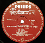 Mozart* / The Concertgebouw Orchestra, Amsterdam*, Hubert Barwahser, Phia Berghout, Bram De Wilde, Eduard van Beinum : Concerto For Flute, Harp & Orchestra K.299 / Concerto For Clarinet & Orchestra K.622  (LP, Mono)