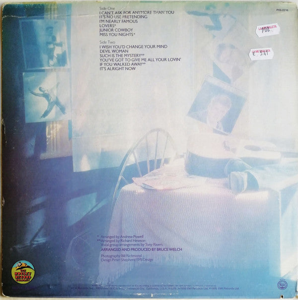 Cliff Richard : I'm Nearly Famous (LP, Album, Pin)
