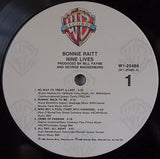 Bonnie Raitt : Nine Lives (LP, Album, Club)
