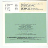 Sam Rivers : Waves (CD, Album, RE)