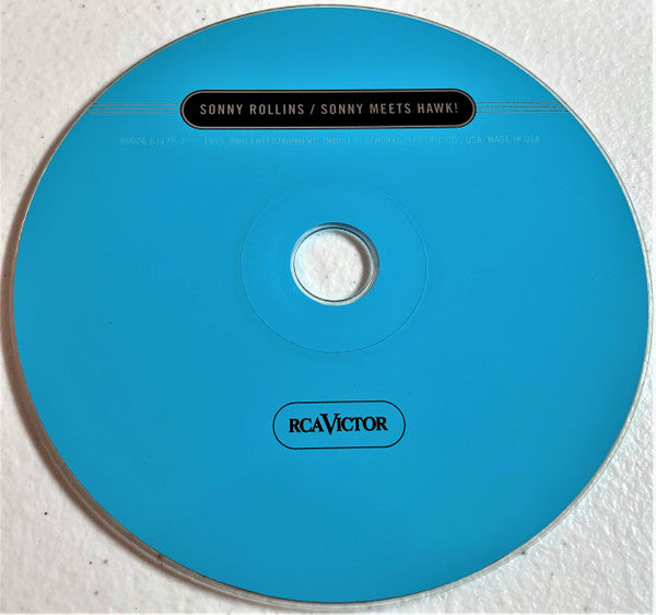 Sonny Rollins And Coleman Hawkins : Sonny Meets Hawk! (CD, Album, RE, RM)