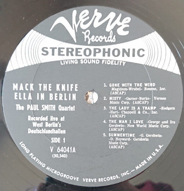 Ella Fitzgerald : Mack The Knife - Ella In Berlin (LP, Album)