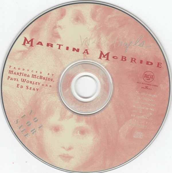 Martina McBride : Wild Angels (CD, Album, Promo)