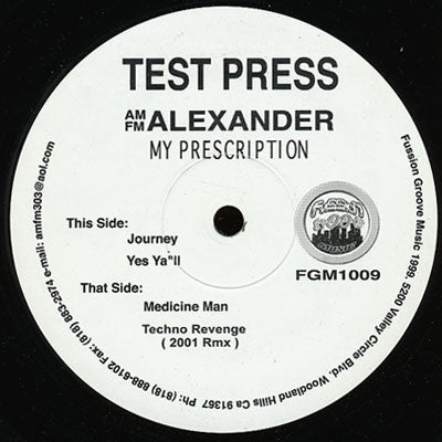 AM/FM Alexander : My Prescription (12")