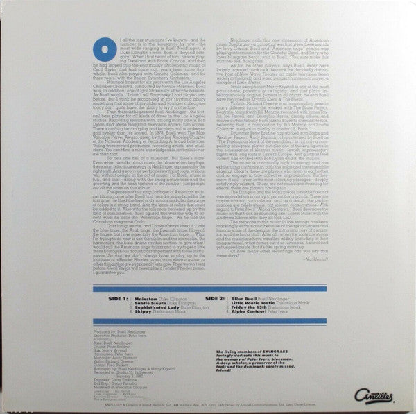 Various : SwinGrass '83 (LP, Album, Hau)