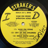 Winston Soso : War On Crime (LP)