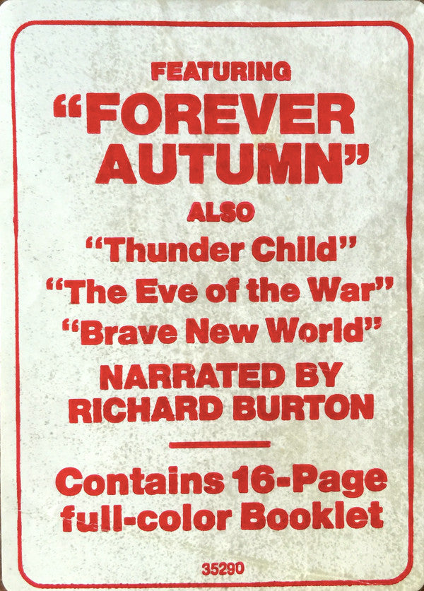 Jeff Wayne : Jeff Wayne's Musical Version Of The War Of The Worlds (2xLP, Album, Gat)