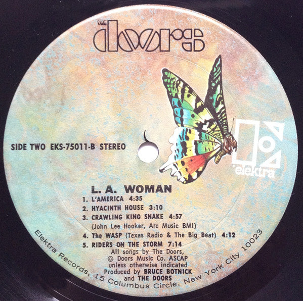 The Doors : L.A. Woman (LP, Album, Pit)