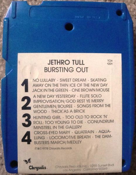 Jethro Tull : Bursting Out (8-Trk, Album, Blu)