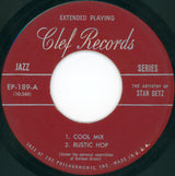 Stan Getz : The Artistry Of Stan Getz (7", EP)