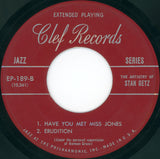 Stan Getz : The Artistry Of Stan Getz (7", EP)