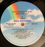 Keith Jarrett : Great Moments With Keith Jarrett (2xLP, Comp)