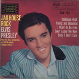 Elvis Presley With The Jordanaires : Jailhouse Rock (7", EP, RP, 4-p)