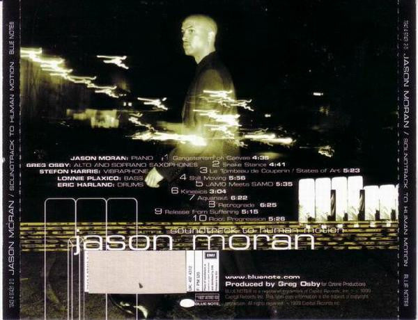 Jason Moran : Soundtrack To Human Motion (CD, Album)