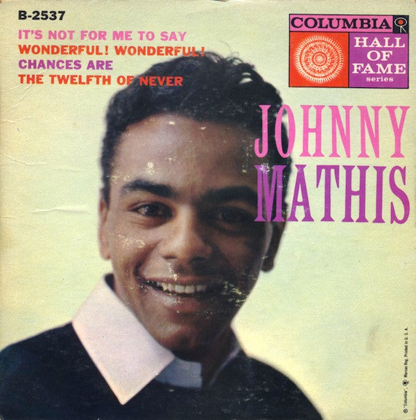 Johnny Mathis : Johnny Mathis (7", EP)