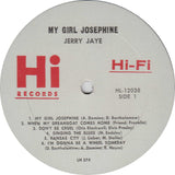 Jerry Jaye : My Girl Josephine (LP, Album, Mono)