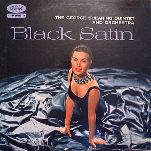 The George Shearing Quintet : Black Satin (LP, Album, Mono, RP, Scr)