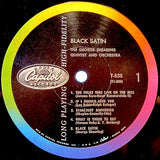 The George Shearing Quintet : Black Satin (LP, Album, Mono, RP, Scr)