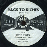 Tony Russo (2) : Many Times / Rags To Riches (7", Single, Styrene)