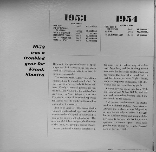 Frank Sinatra : The Great Years (3xLP, Comp, Duo)