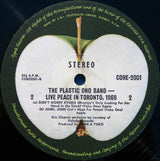 The Plastic Ono Band : Live Peace In Toronto 1969 (LP, Album)