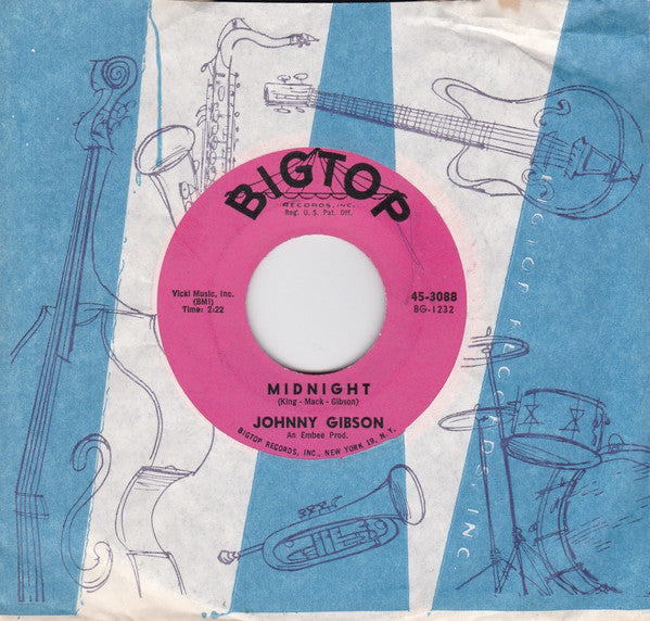 Johnny Gibson : Midnight (7")