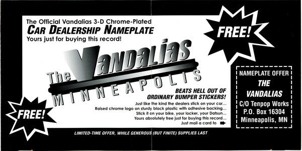 The Vandalias : Mach V (CD, Album)