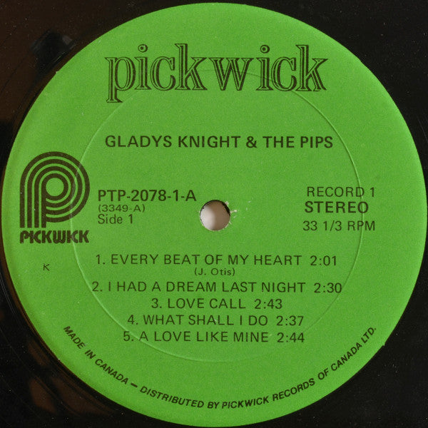 Gladys Knight And The Pips : Gladys Knight & The Pips (2xLP, Comp)