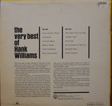 Hank Williams : The Very Best Of Hank Williams (LP, Comp, RE, Kee)