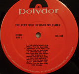 Hank Williams : The Very Best Of Hank Williams (LP, Comp, RE, Kee)