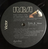 Cleo Laine : Live!!! At Carnegie Hall (LP, Album, RE)
