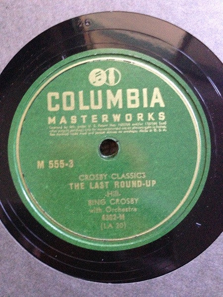 Bing Crosby : Crosby Classics (5xShellac, 10", Album, Comp)