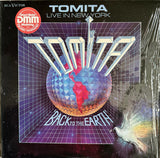 Tomita : Live In New York - Back To The Earth (LP, Album, Eur)