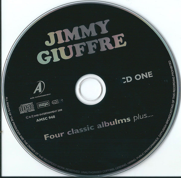 Jimmy Giuffre : Four Classic Albums Plus .... (2xCD, Comp, Mono, RM)