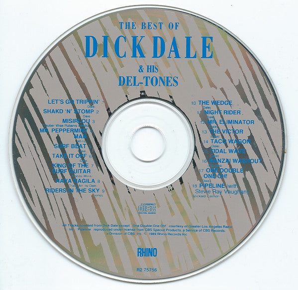 Dick Dale & His Del-Tones : King Of The Surf Guitar: The Best Of Dick Dale & His Del-Tones (CD, Comp)