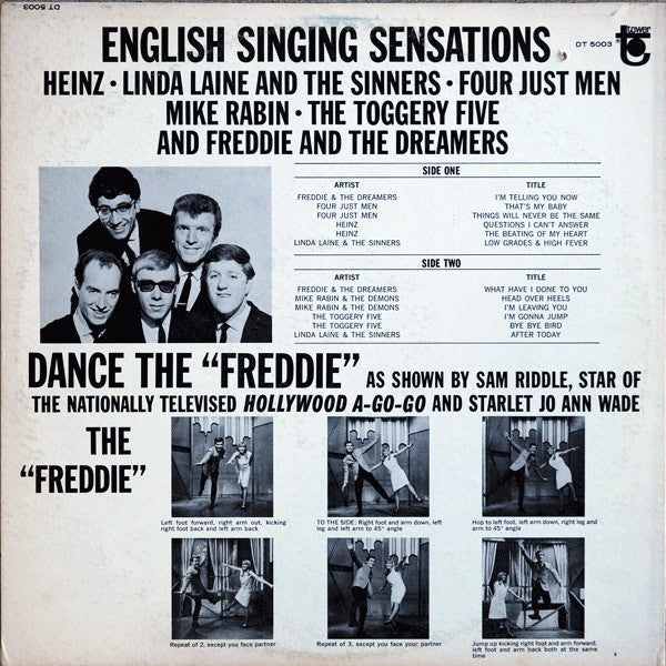 Freddie & The Dreamers : I'm Telling You Now - Dance The "Freddie" To Freddie & The Dreamers And Other Great English Stars (LP, Comp)