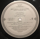 Buck Owens And His Buckaroos : Live At Carnegie Hall (LP, Album)