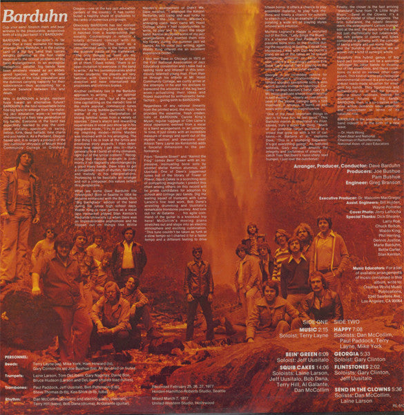 Dave Barduhn Big Band : Barduhn (LP)