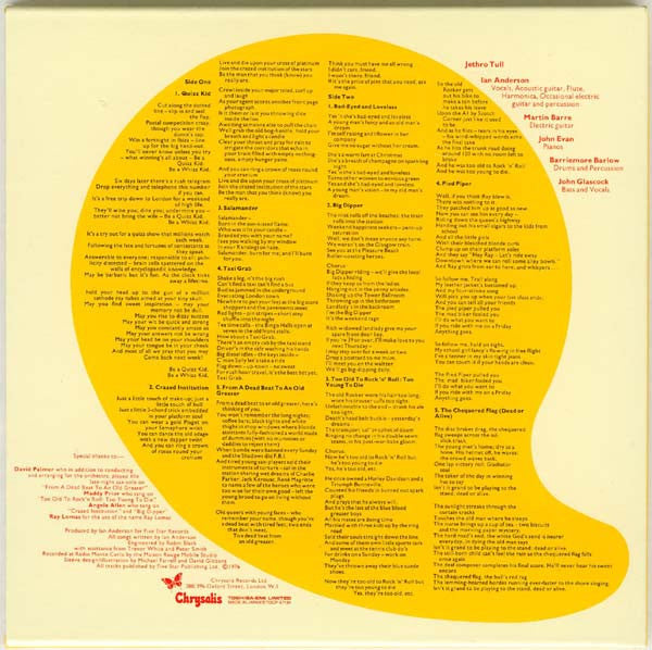 Jethro Tull : Too Old To Rock 'N' Roll: Too Young To Die! (CD, Album, RE, RM, Pap)