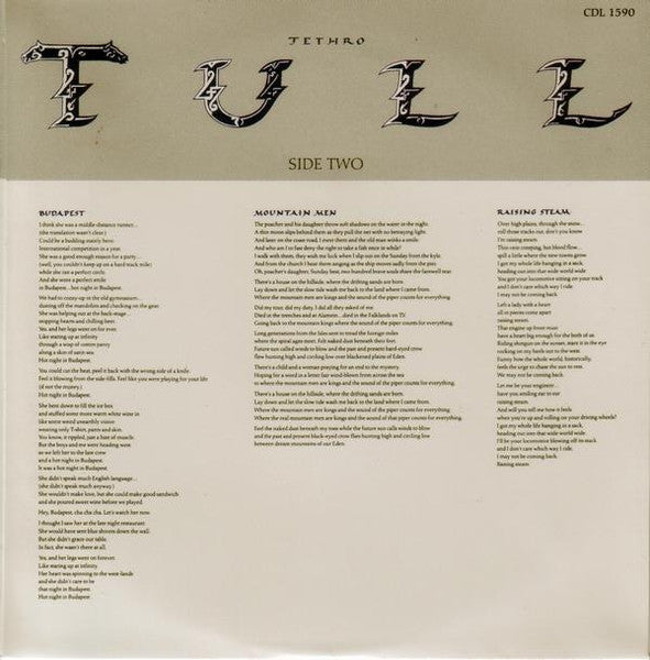 Jethro Tull : Crest Of A Knave (CD, Album, Ltd, RE, RM, Pap)